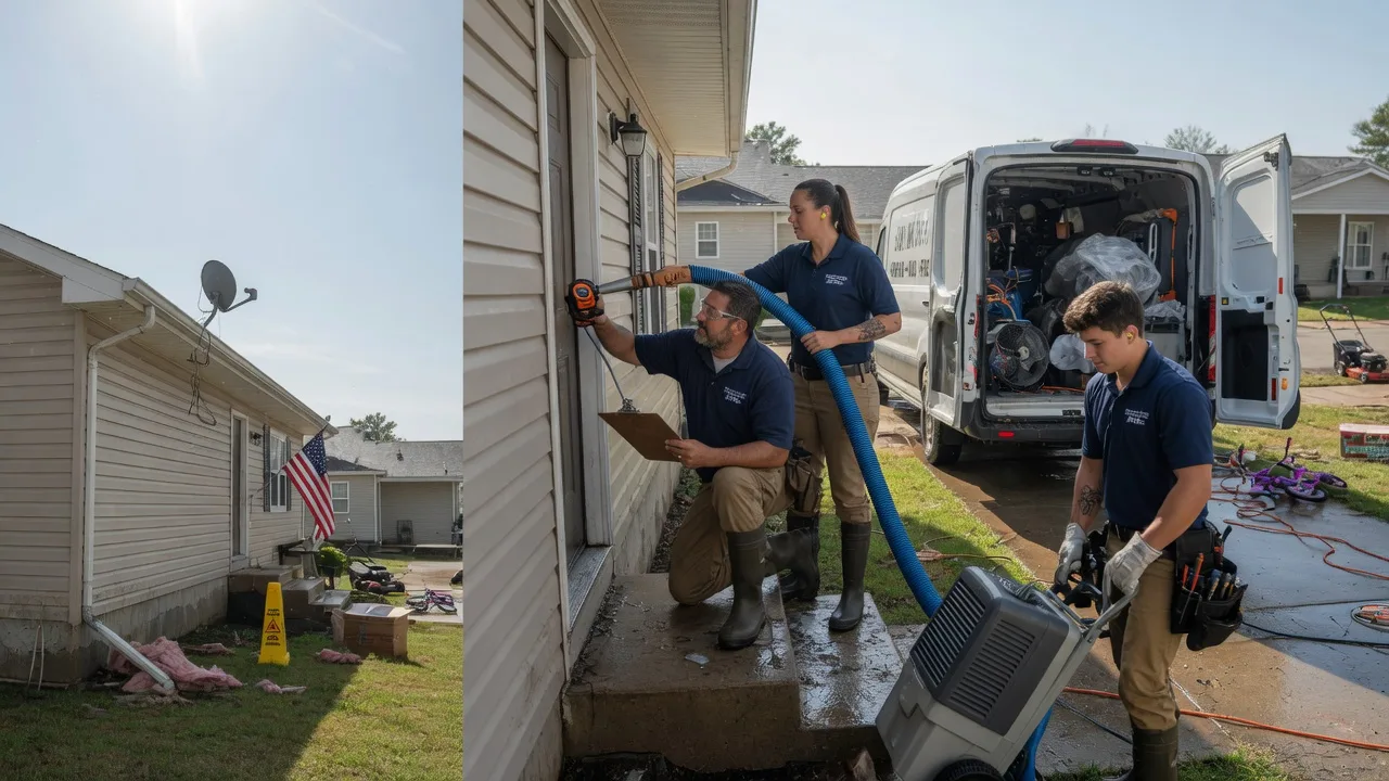 Ceiling Water Damage Restoration in Rowland, NC near me